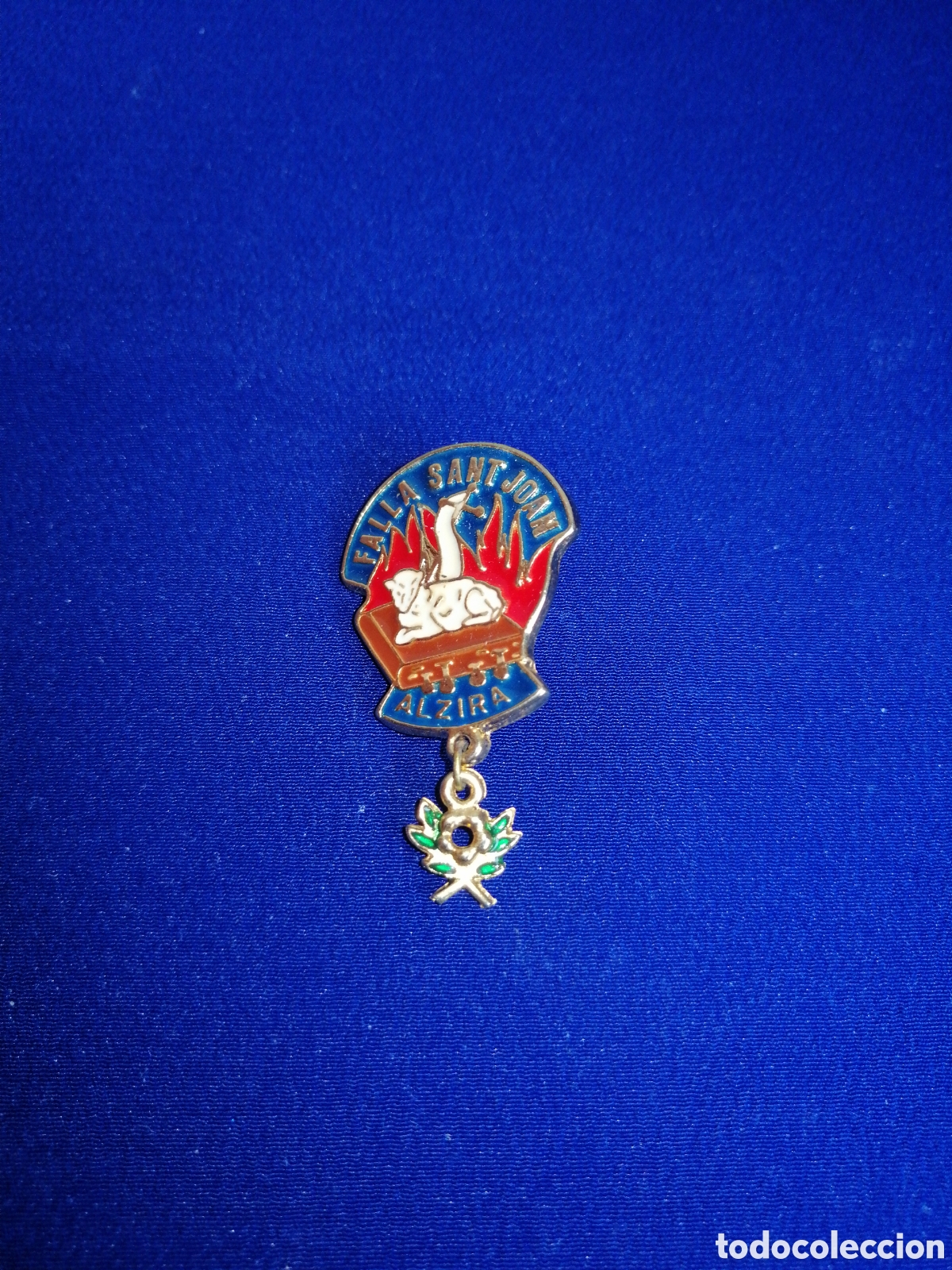 Pins de colecci&oacute;n: FALLA SANT JOAN (ALCIRA) INSIGNIA DE ALFILER