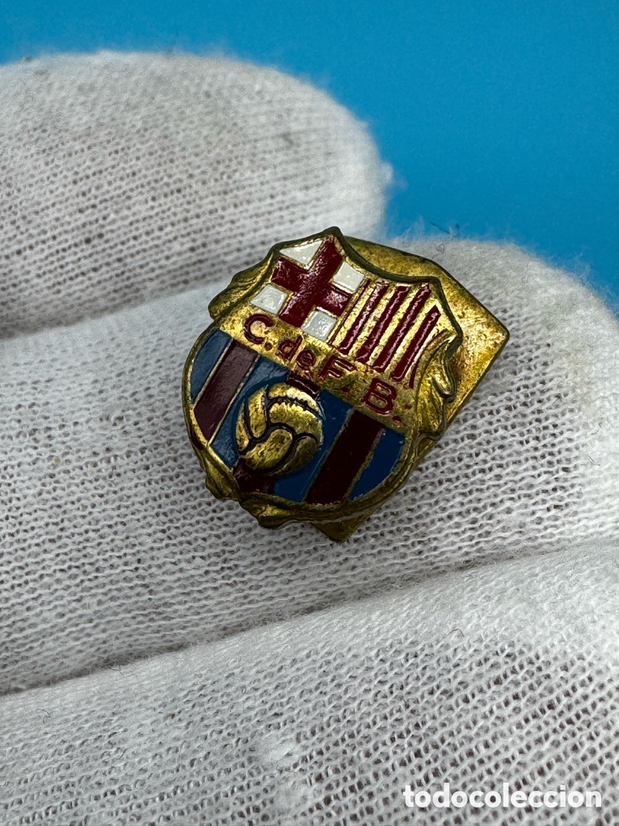 Pins de colecci&oacute;n: Antiguo pin C.de.F.B. Barcelona