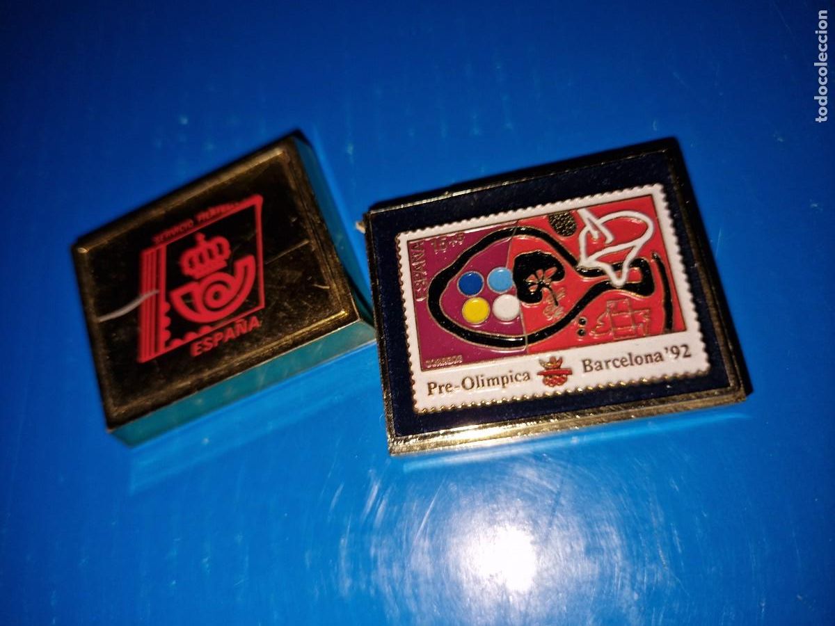 Pins de colecci&oacute;n: Pin metal sello Expo 92 Correos