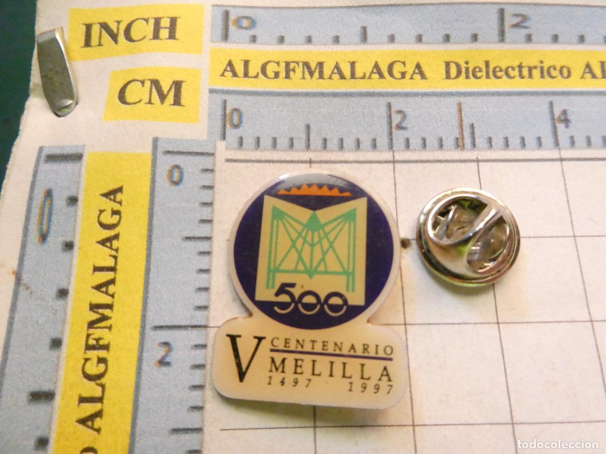 Pins e Spille di collezione: PIN DE TURISMO. V CENTENARIO MELILLA 1497 1997 ESPA&Ntilde;A