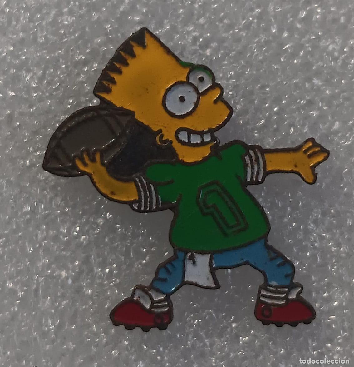 Pins de colecci&oacute;n: antiguo pin Bart simpson los simpsons - Foto 1