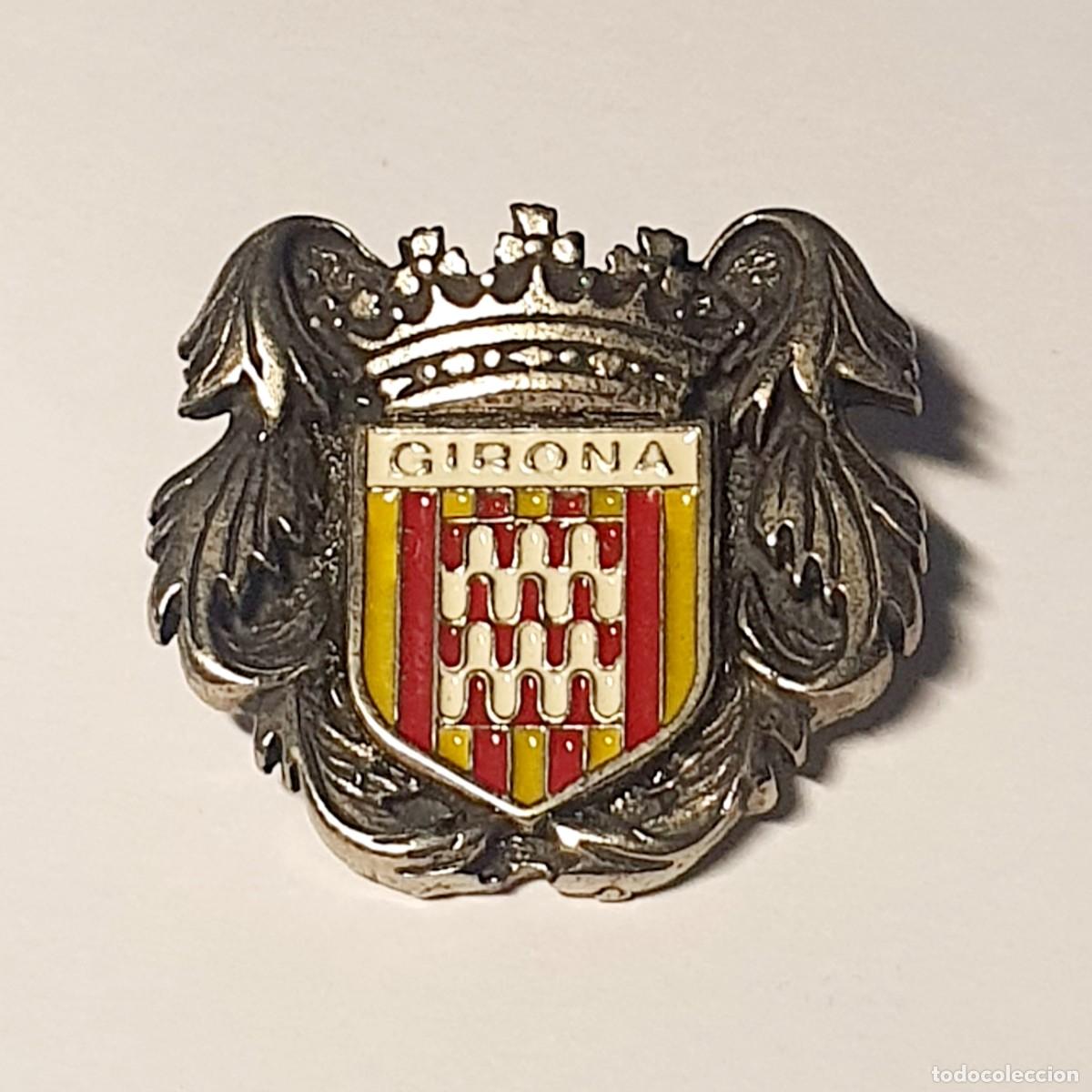 Pins de colecci&oacute;n: ESCUDO DE LA CIUDAD DE GIRONA - Foto 2