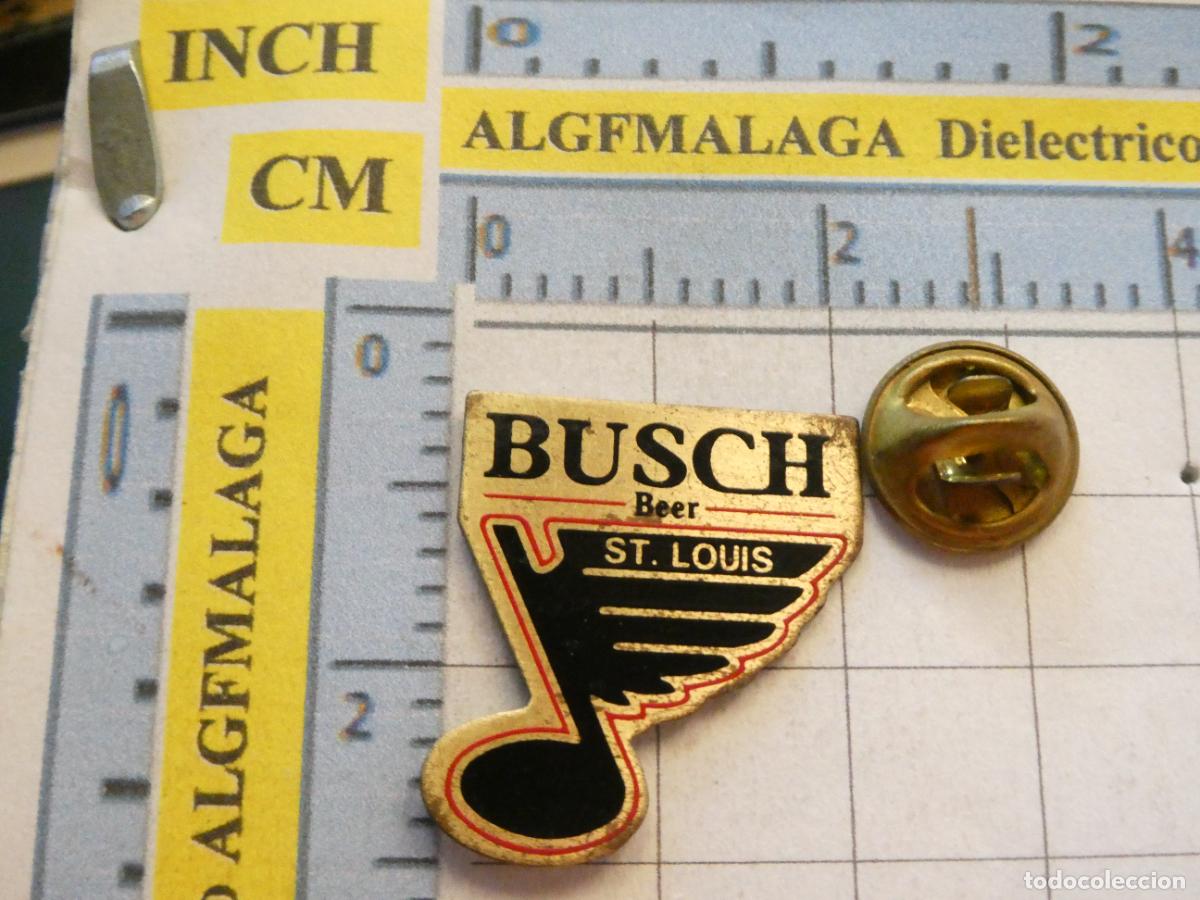 Pins de cole&ccedil;&atilde;o: PIN DE BEBIDAS. CERVEZA BUSCH BEER ST LOUIS
