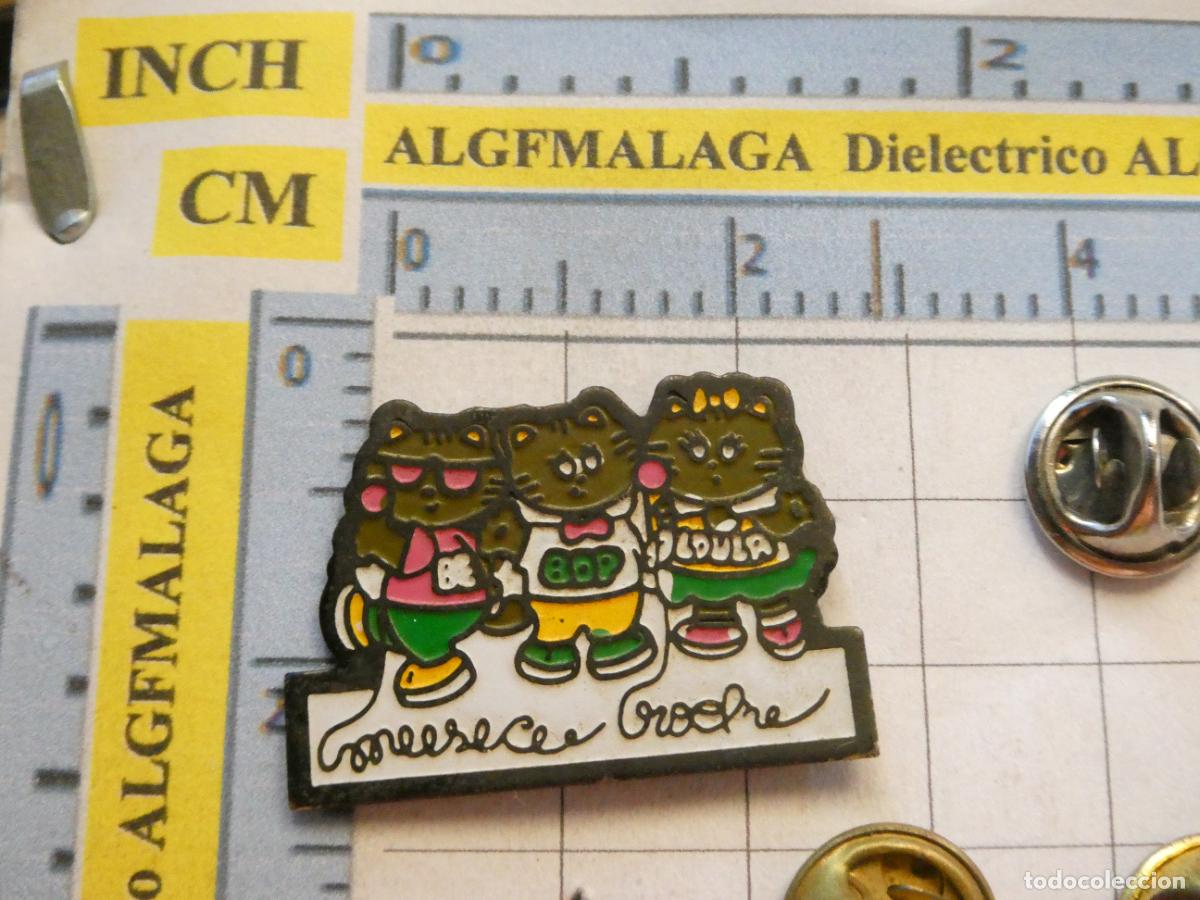 Sammlung von Pins: PIN DE M&Uacute;SICA? DIBUJOS ANIMADOS? TRES GATITAS BE BOP A LULA. CANCI&Oacute;N A&Ntilde;OS 50