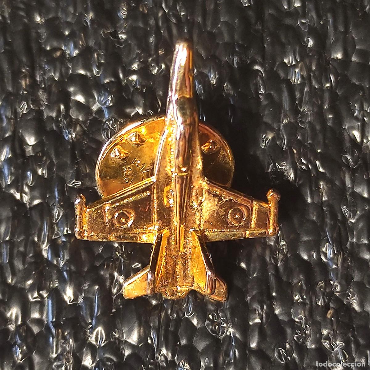 Pins de cole&ccedil;&atilde;o: PINS .- Insignia de Aviaci&oacute;n Militar Espa&ntilde;a - Pin piloto de caza - Metalico ** PAP.6 ** AVELIN