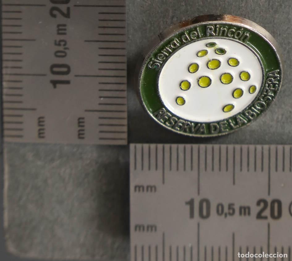 Pins de colecci&oacute;n: PIN. SIERRA DEL RINCON. RESERVA DE LA BIOSFERA