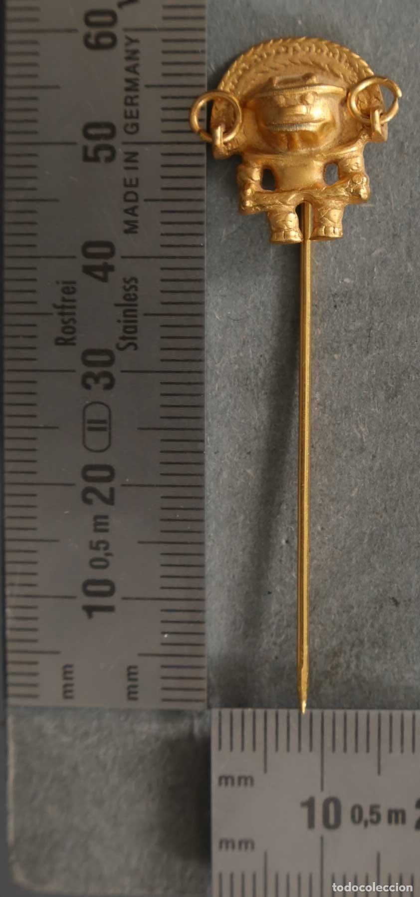 Collection pins: PIN. MOTIVO PREHISPANICO DORADO