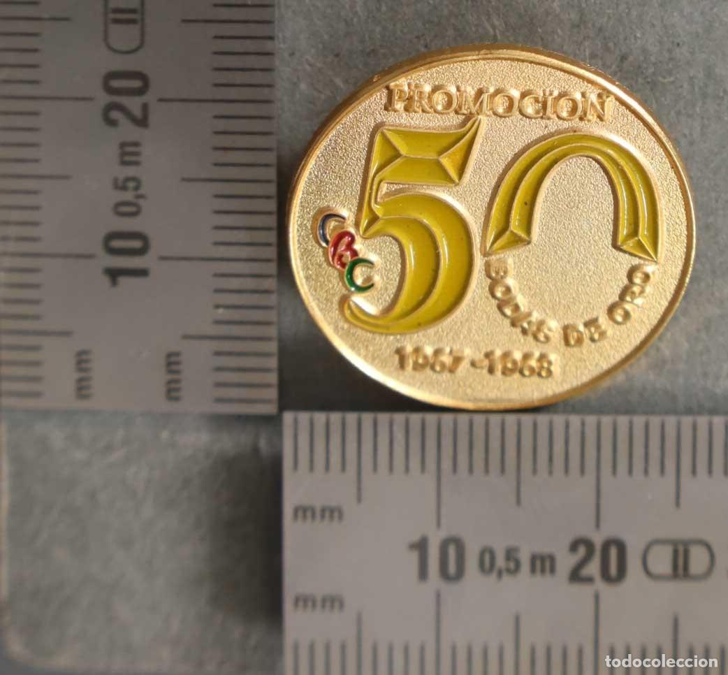 Collection pins: PIN. 50 BODAS ORO PROMOCION 1957-58 CBC