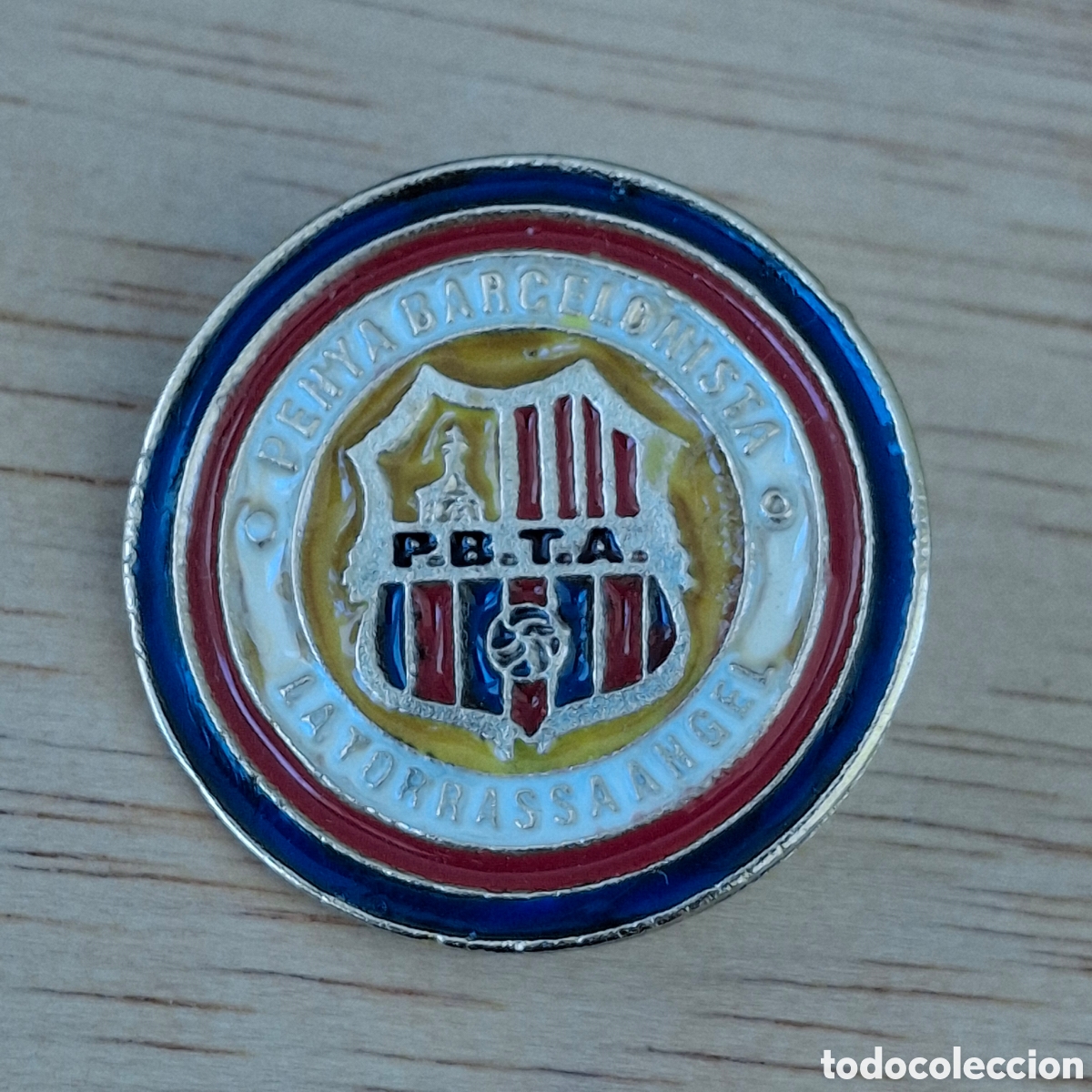 Pins de cole&ccedil;&atilde;o: PE&Ntilde;A PENYA BARCELONISTA LA TORRASSA ANGEL - PIN FUTBOL CLUB BAR&Ccedil;A