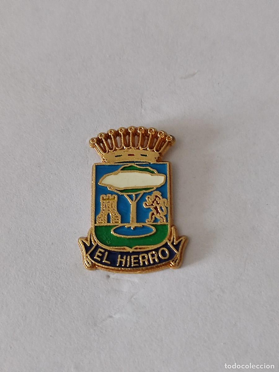Pins de colecci&oacute;n: PIN HERALDICO DE LA ISLA DEL HIERRO (CANARIAS)