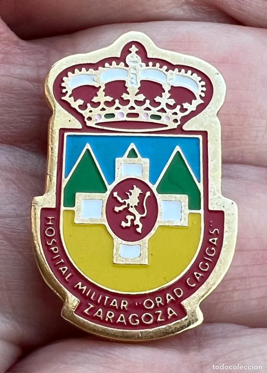 Pins de colecci&oacute;n: Pin Hospital Militar de Zaragoza