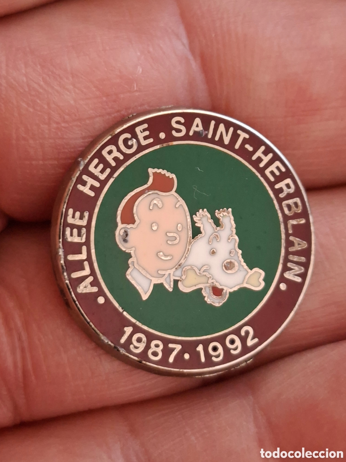 Pins de colecci&oacute;n: Antiguo pin Tint&iacute;n 1992