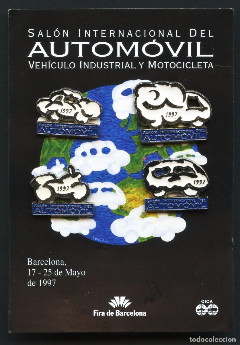 Pins de colecci&oacute;n: PINS, EDICI&Oacute;N LIMITADA, SAL&Oacute;N INTERNACIONAL DEL AUTOM&Oacute;VIL, 1997