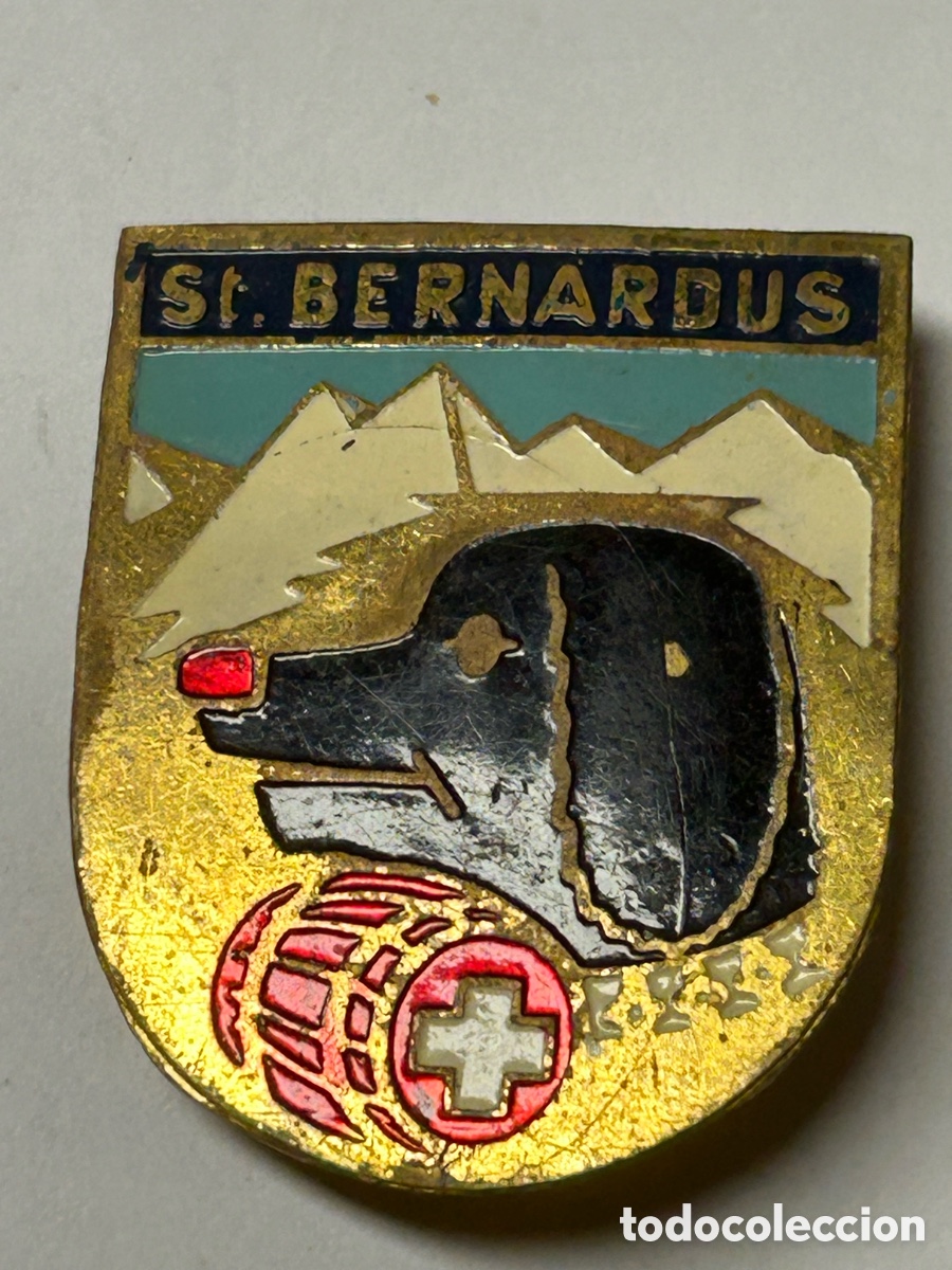 Pins de colecci&oacute;n: PIN INSIGNIA ST SAN BERNARDUS SUIZA