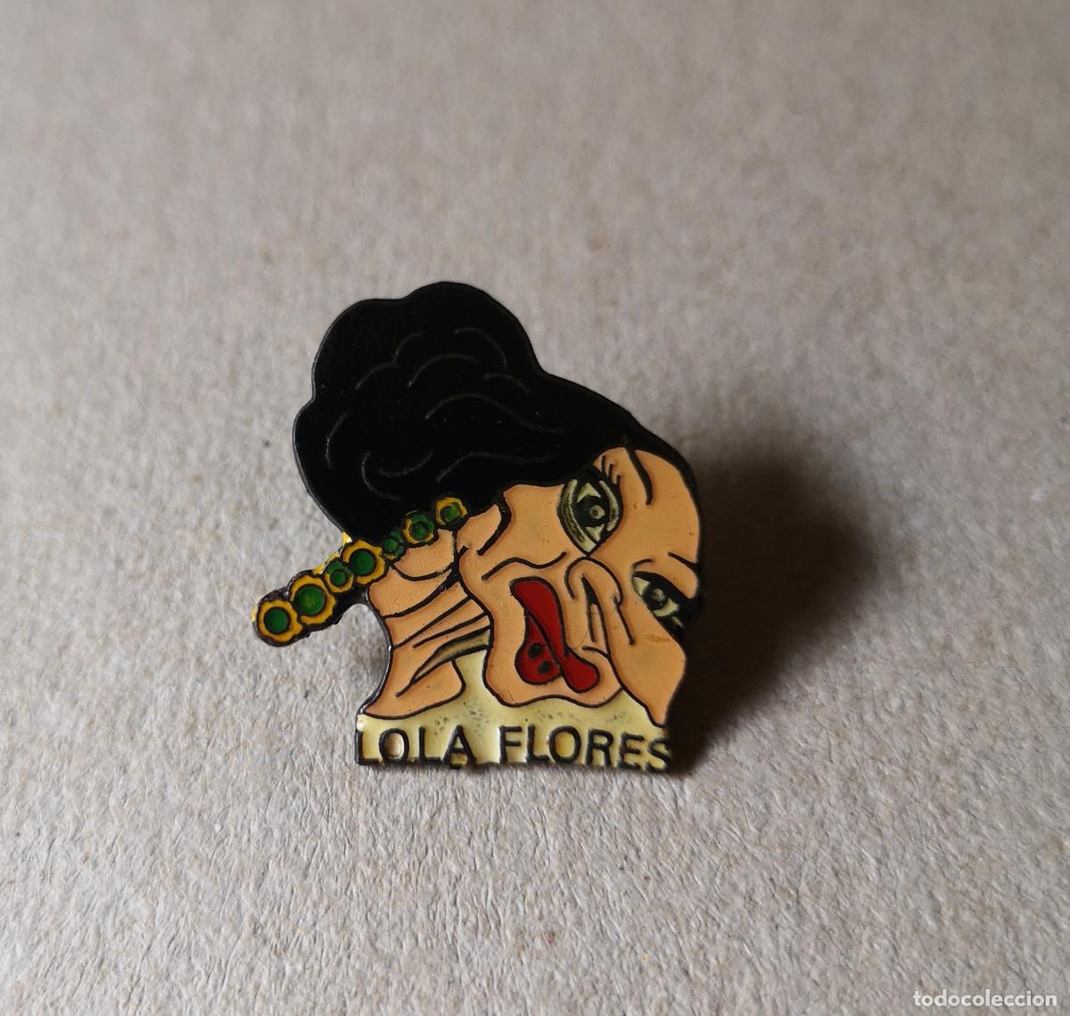 Pins de colecci&oacute;n: PIN MUSICA. LOLA FLORES.