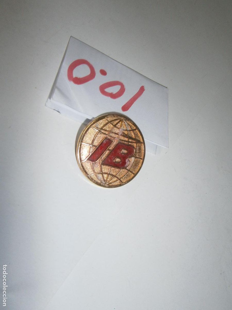 Pins de colecci&oacute;n: ANTIGUA CHAPA BOTON - IBERIA (+- 5 CM)
