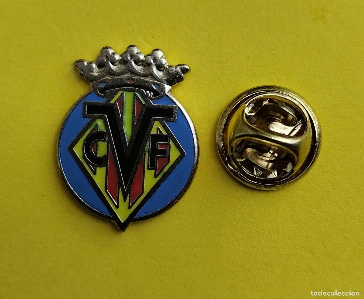 Pins de colecci&oacute;n: PIN FUTBOL - ESMALTE - ESCUDO DEL EQUIPO VILLARREAL C.F.