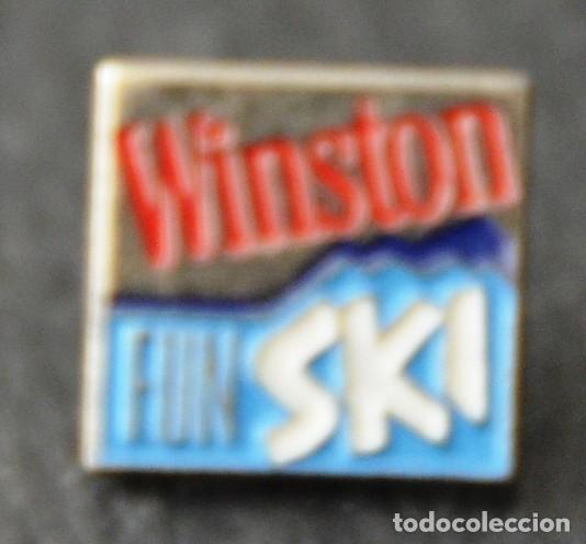 Pins de colecci&oacute;n: PIN PUBLICIDAD WINSTON FUN SKI