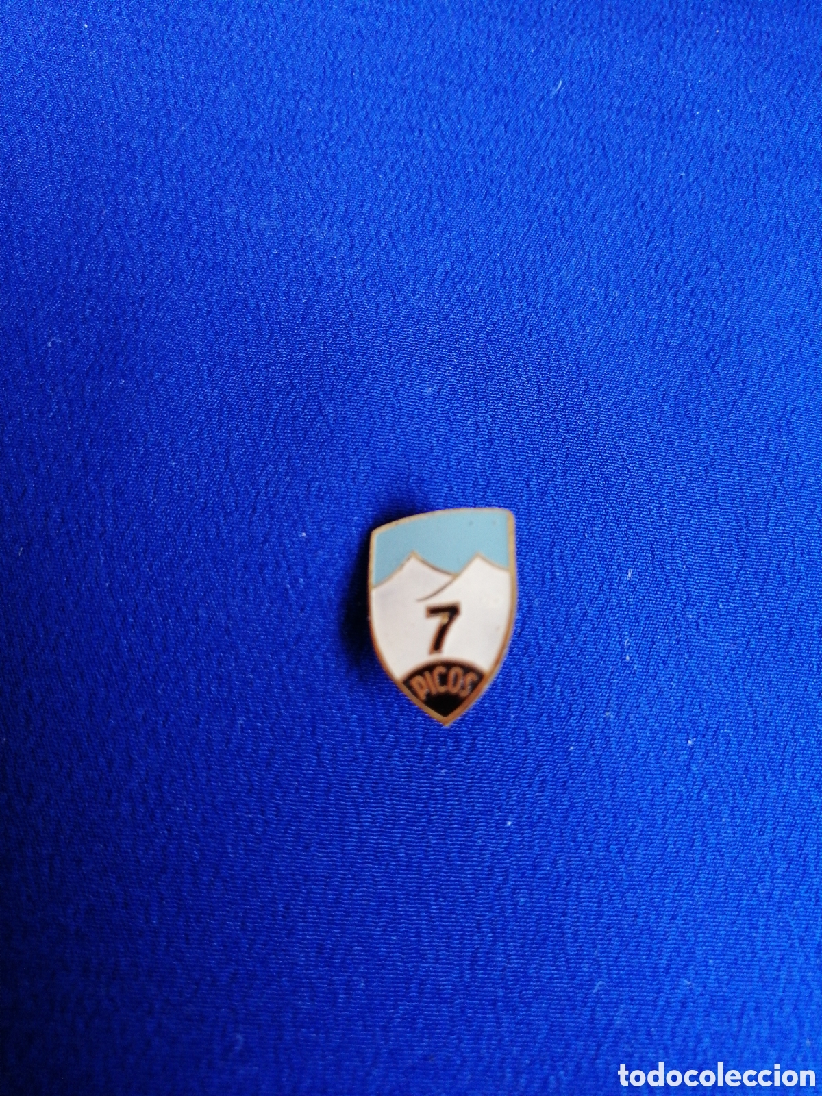 Pins de colecci&oacute;n: 7 PICOS MONTA&Ntilde;ISMO INSIGNIA DE ALFILER ANTIGUA