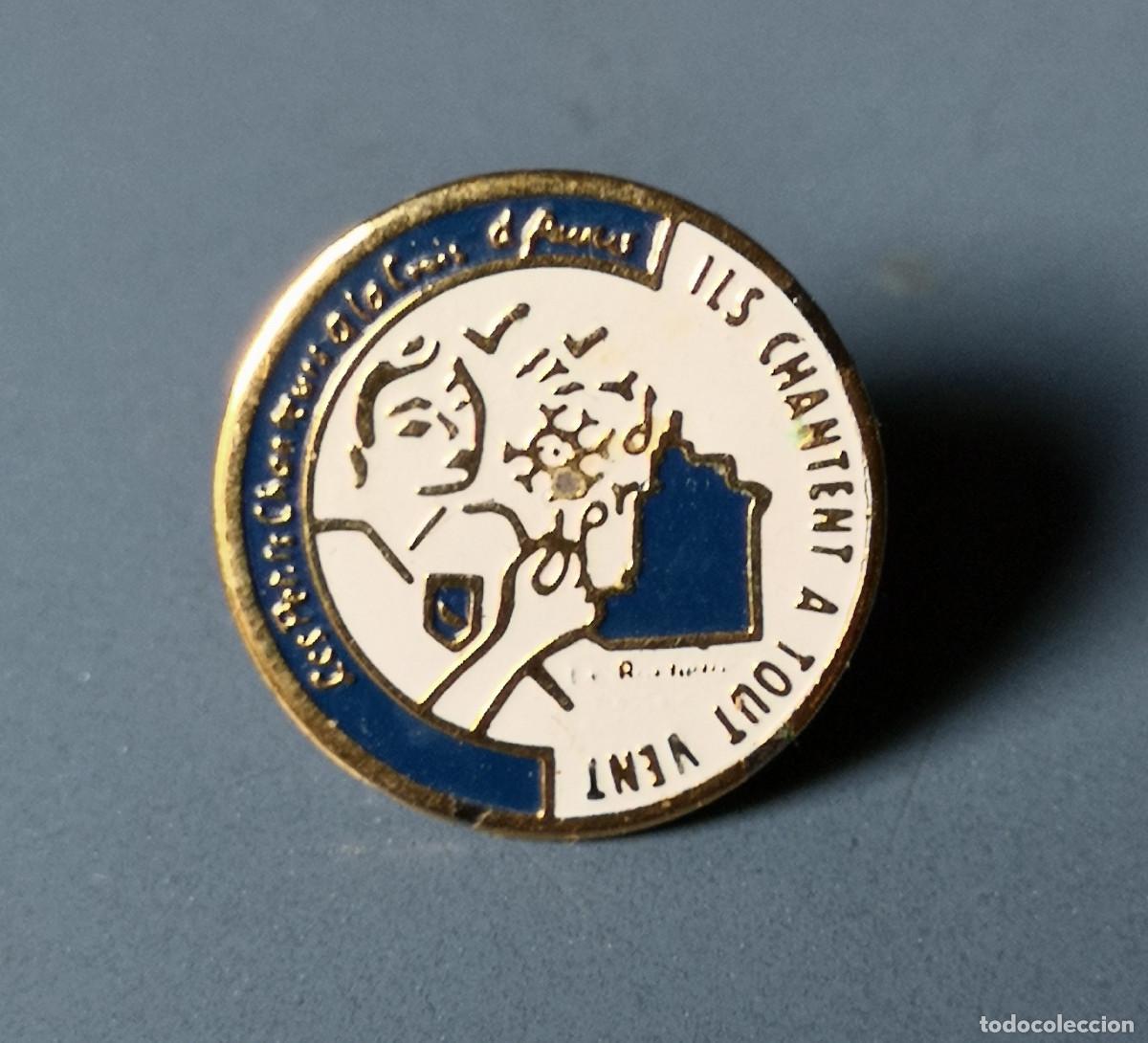 Pins de colecci&oacute;n: PIN ILS CHANTENT A TOUT VENT. ELLOS CANTAN A TODOS LOS VIENTOS.
