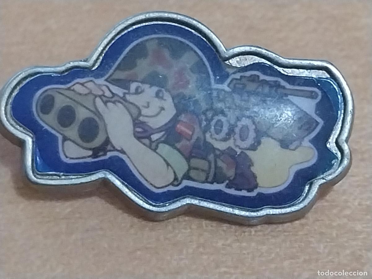 Pins de colecci&oacute;n: MILITAR PRISMATICO TANQUETA FUERZAS ARMADAS VINTAGE PIN PINCHO GOTA 3CMS LARGO