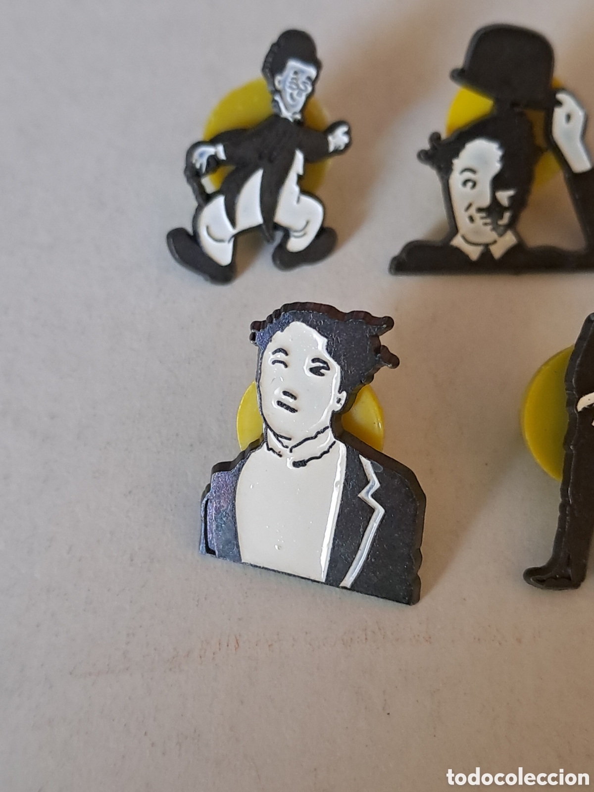 Pins de colecci&oacute;n: 5 pins Charles Chaplin - Foto 3