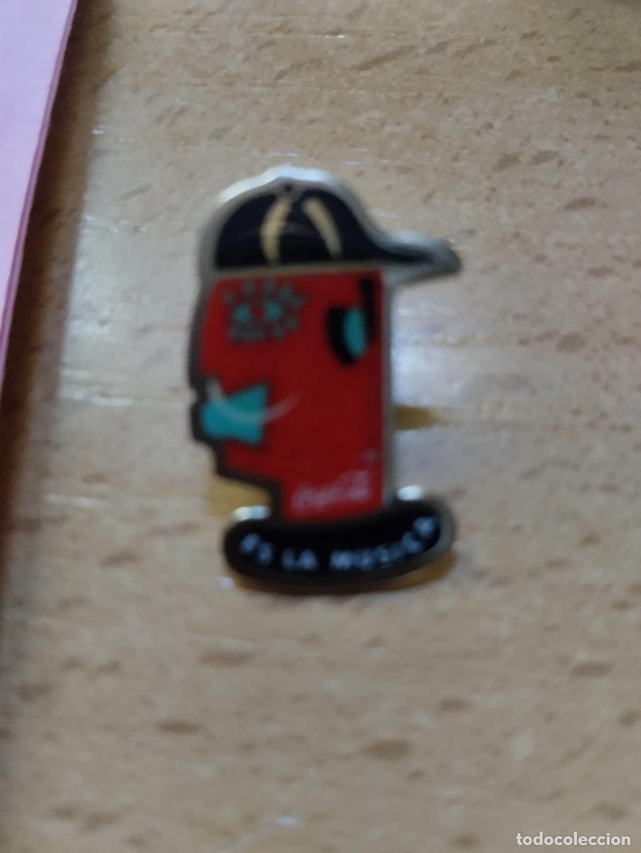 Pins de colecci&oacute;n: PIN. COCA COLA. ES LA MUSICA.