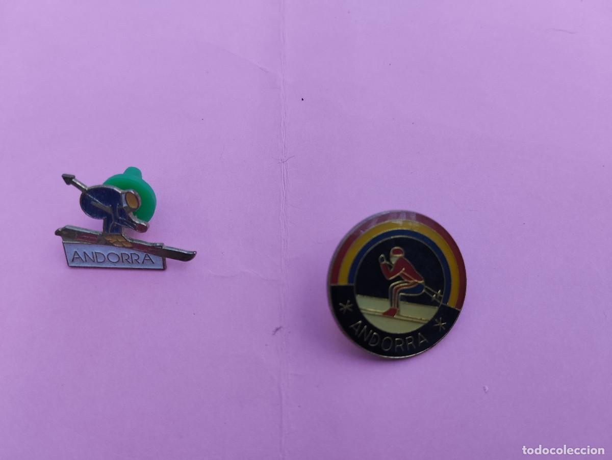 Pins de colecci&oacute;n: 20 PINS ESQUI ANDORRA PIN