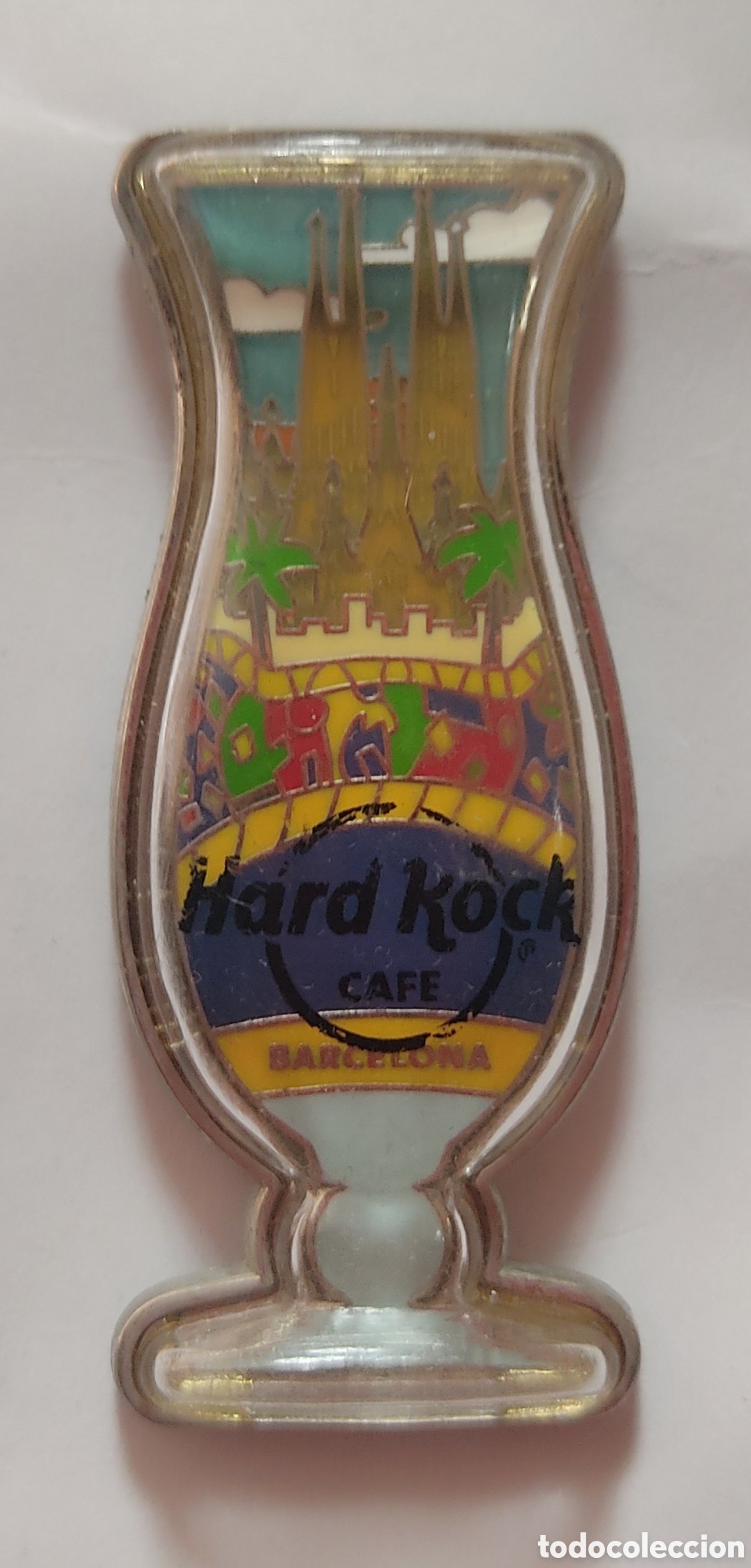 Pins de colecci&oacute;n: HardRock Caf&eacute; Barcelona copa 2017 - Foto 1