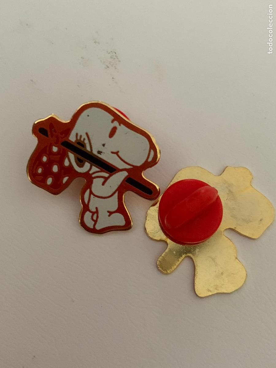 Pins de colecci&oacute;n: PIN COMIC SNOOPY CON ATILLO - Foto 2