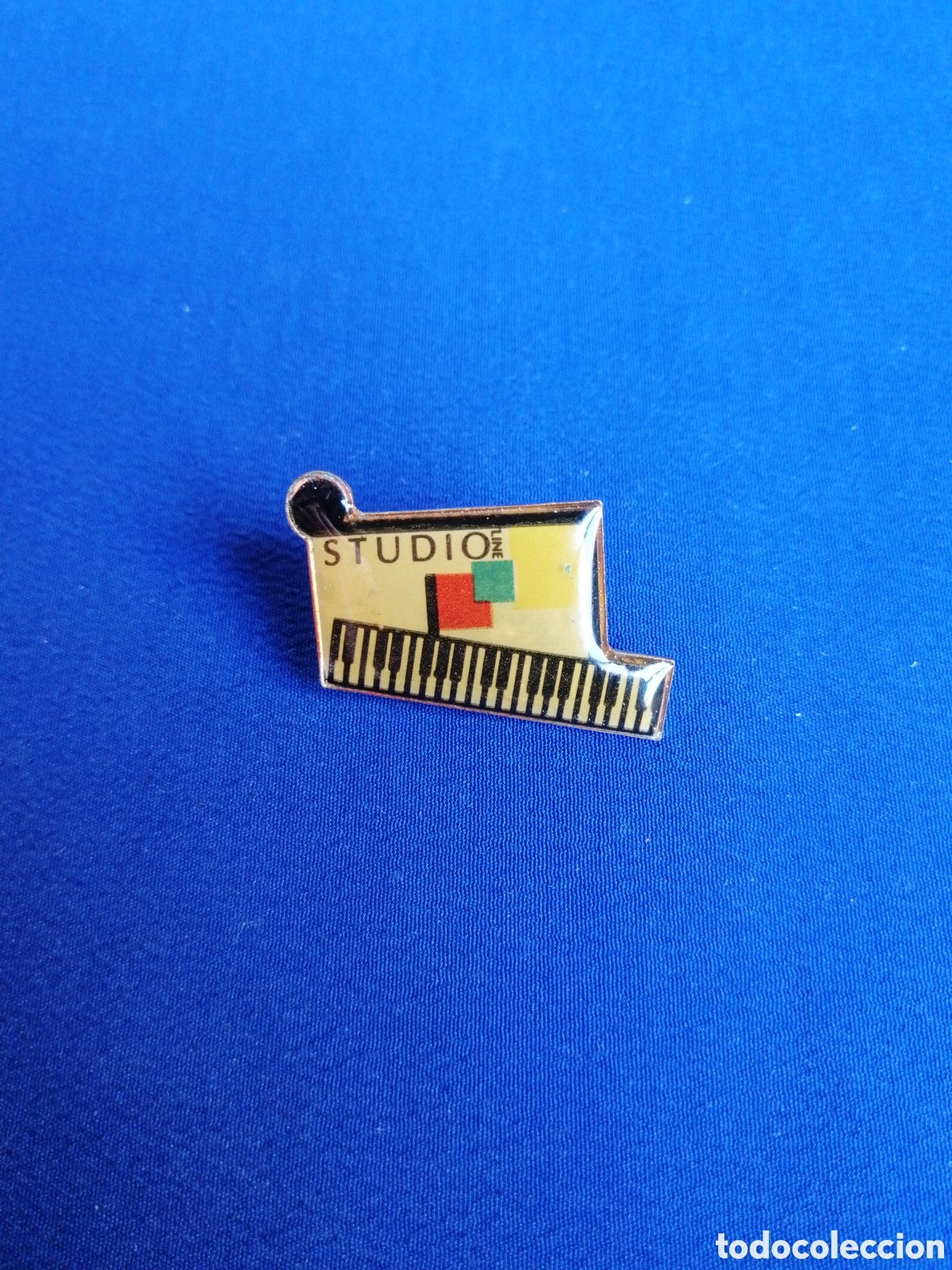 Pins de colecci&oacute;n: STUDIO LINEA PIANO MUSICAL PIN - Foto 1