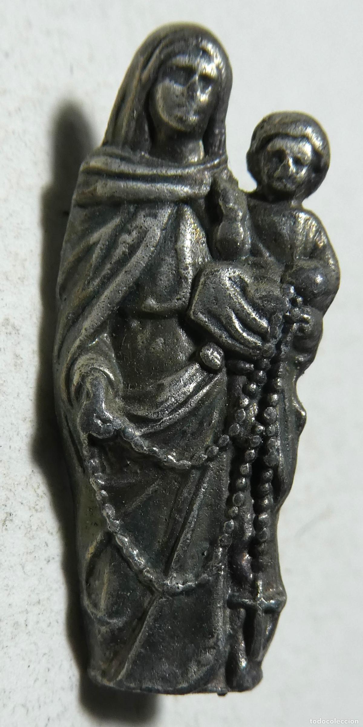 Pins de colecci&oacute;n: Pin Virgen y ni&ntilde;o Jes&uacute;s, de pincho