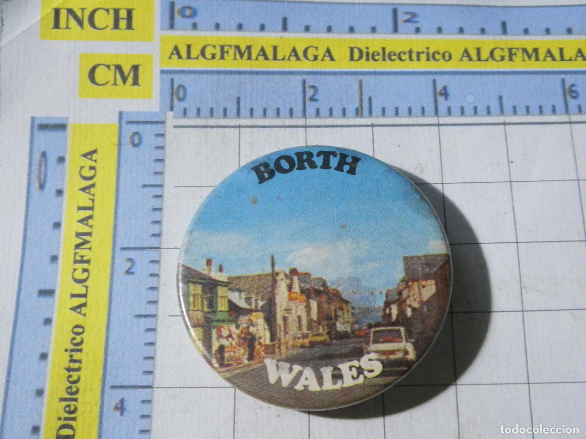 Pins e Spille di collezione: INSIGNIA BROCHE CHAPA TURISMO. BORTH GALES REINO UNIDO