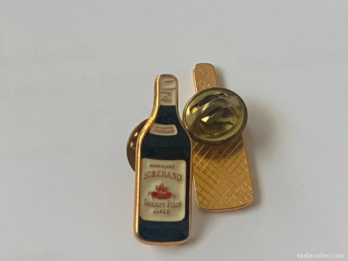 Pins de colecci&oacute;n: PIN LICOR BRANDY SOBERANO - Foto 2