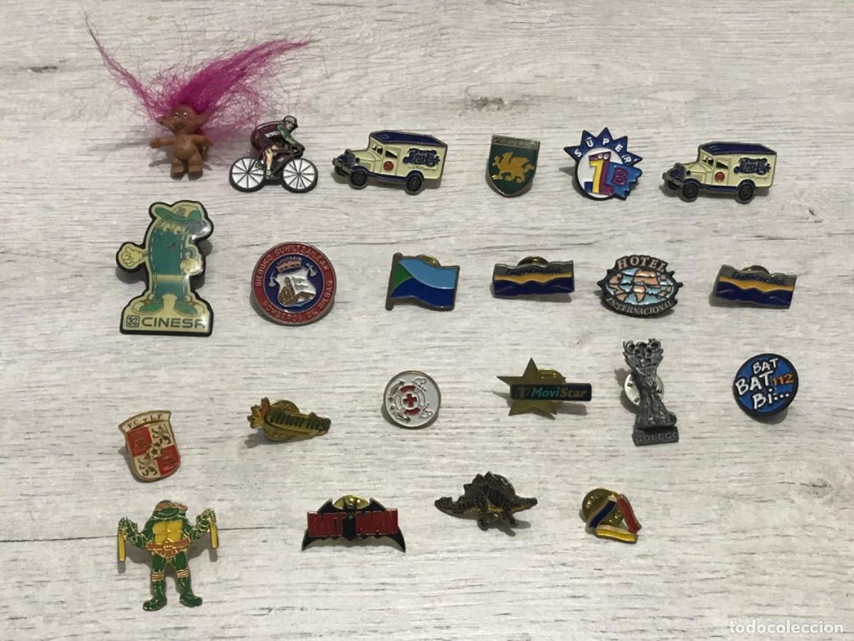Pins de colecci&oacute;n: Lote de 22 pines variados - Foto 24
