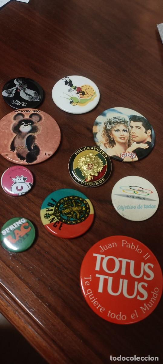 Pins de colecci&oacute;n: Lote 10 chapas imperdible - Foto 1