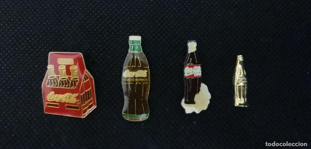 Pins de colecci&oacute;n: 4 PINS - COCA COLA - - Foto 1