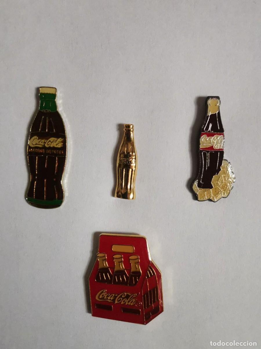 Pins de colecci&oacute;n: 4 PINS - COCA COLA - - Foto 3