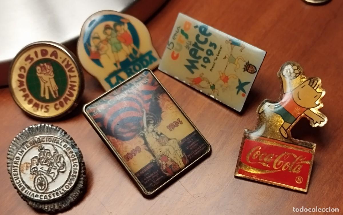 Pins de colecci&oacute;n: PINS LOTE VARIADOS EN TOTAL SEIS - Foto 1