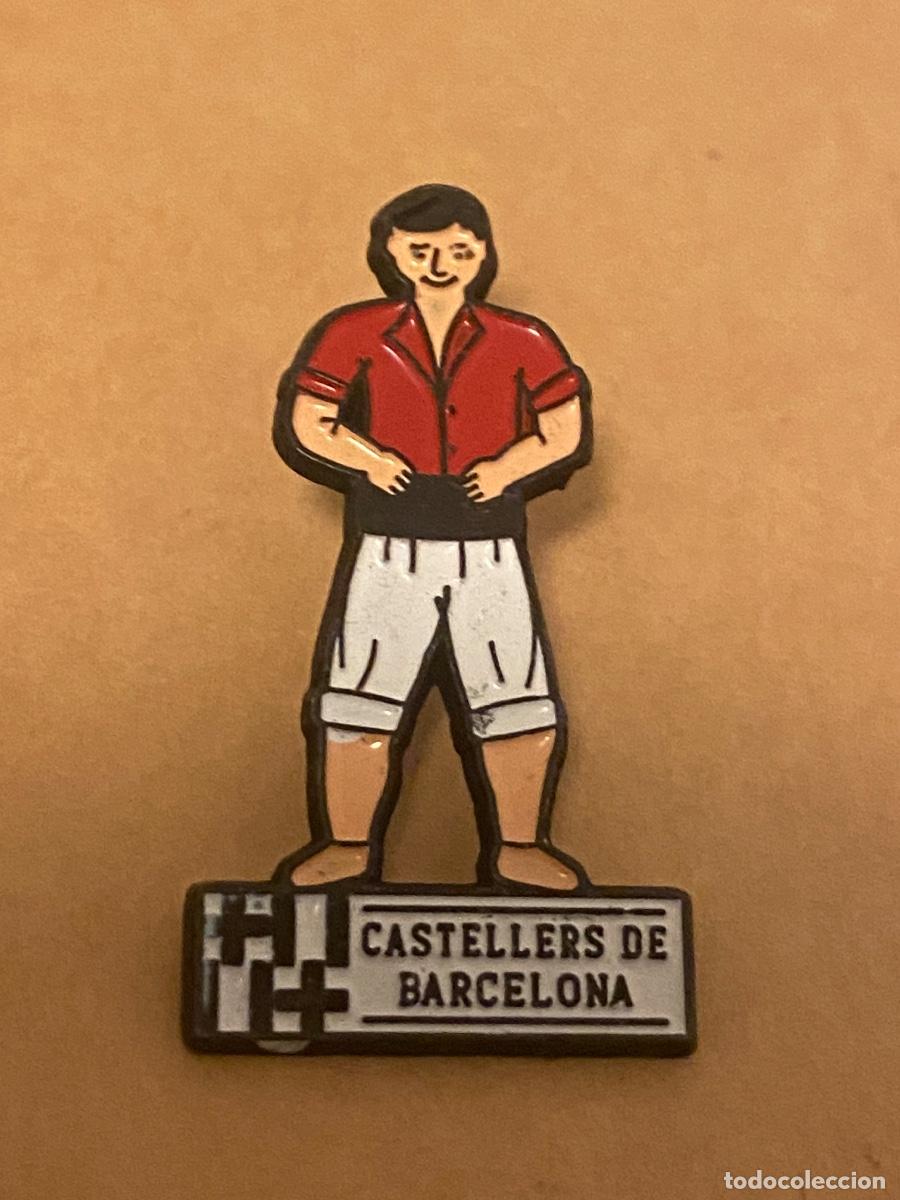 Pins de colecci&oacute;n: PIN CASTELLERS DE BARCELONA - Foto 1