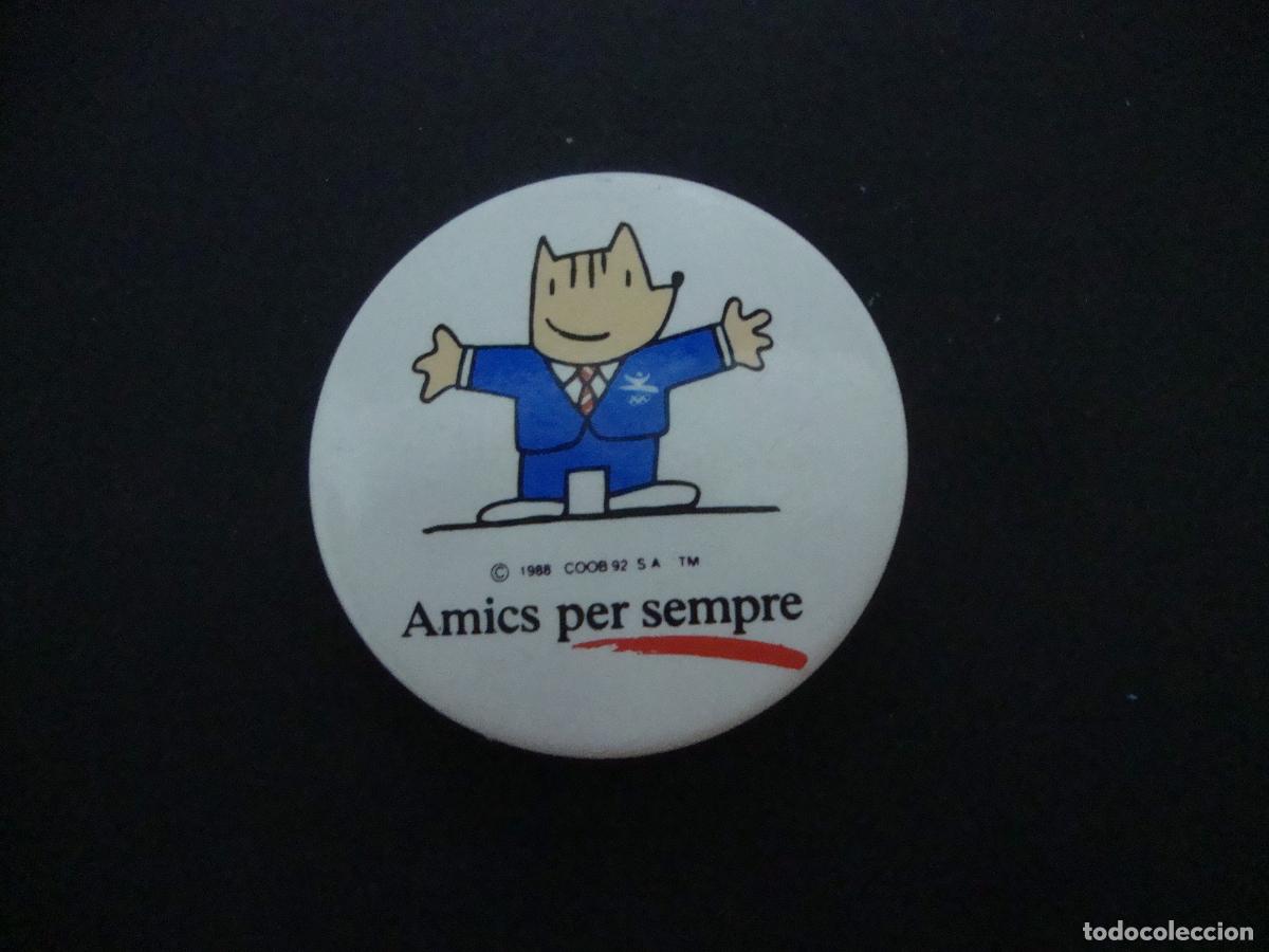 Pins de colecci&oacute;n: PIN CHAPA AGUJA BARCELONA 92 AMICS PER SEMPRE