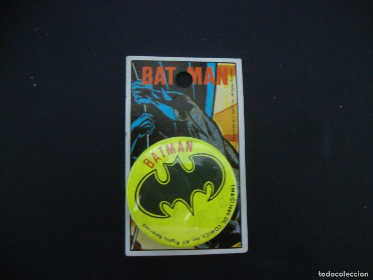 Pins de colecci&oacute;n: PIN CHAPA AGUJA BATMAN BAT MAN 1989