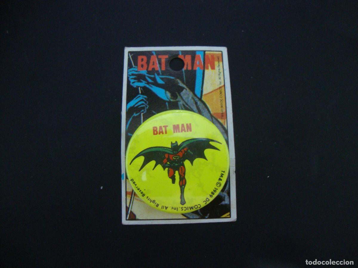 Pins de colecci&oacute;n: PIN CHAPA AGUJA BATMAN BAT MAN 1989