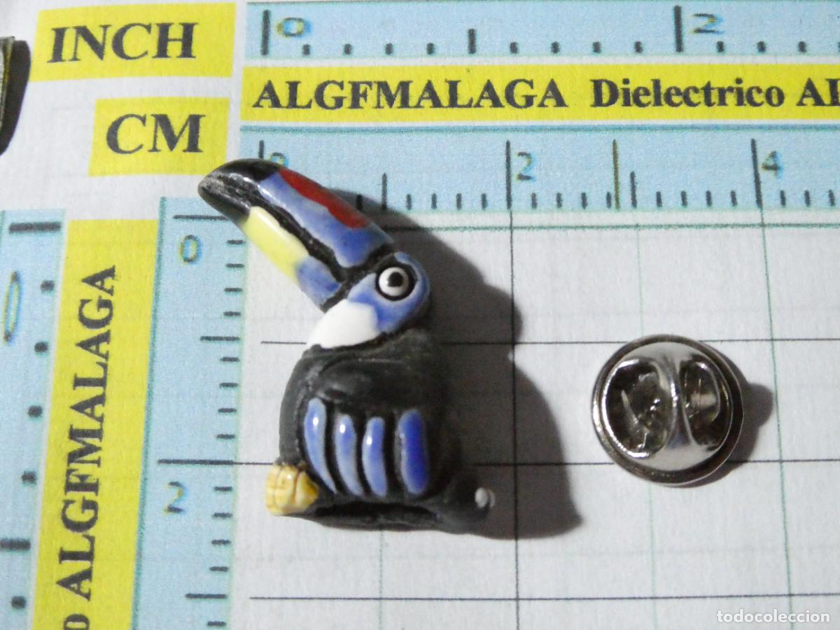 Pins e Spille di collezione: PIN DE NATURALEZA ANIMALES. AVE P&Aacute;JARO TUC&Aacute;N GRAN RELIEVE