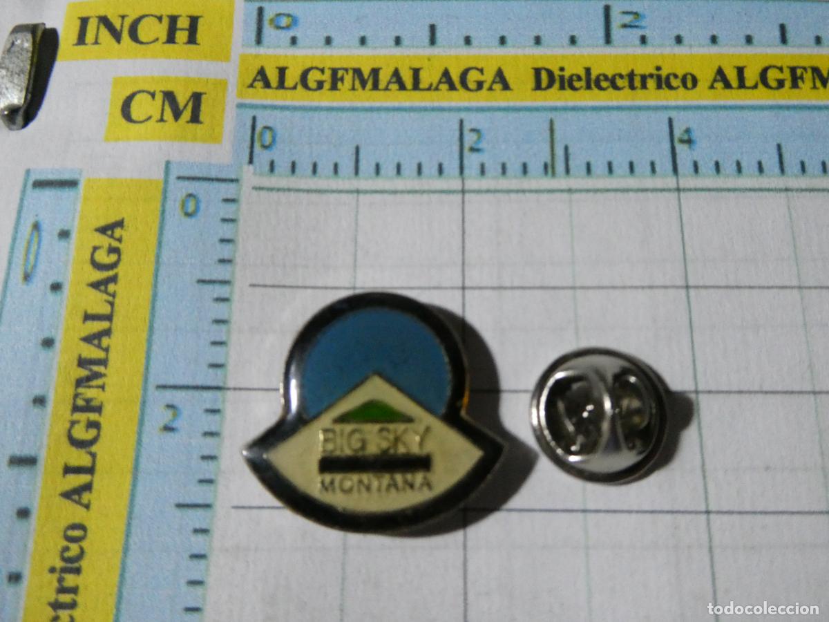 Pins e Spille di collezione: PIN DE TURISMO. BIG SKY MONTANA ESTADOS UNIDOS