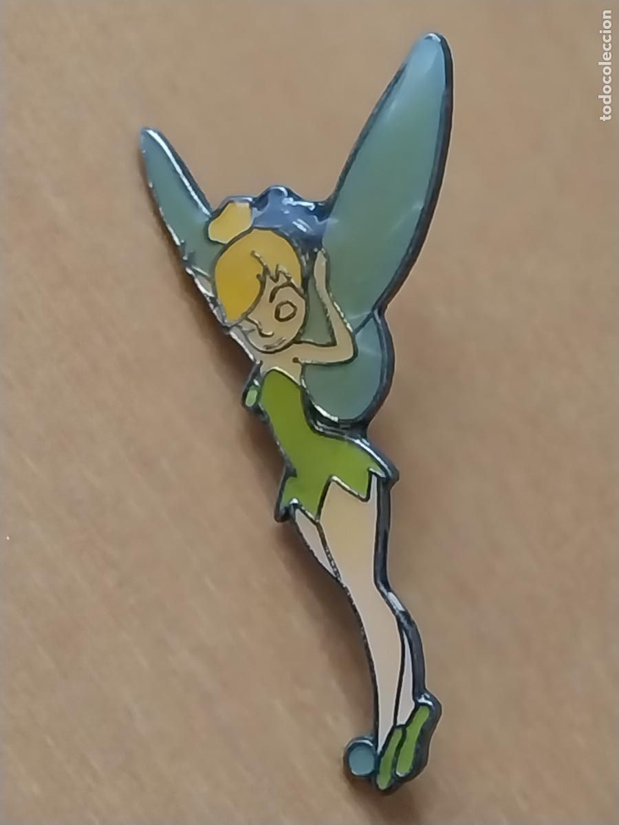 Pins de colecci&oacute;n: PETER PAN CAMPANILLA PIN PINCHO GOTA DISNEY 4CMS ALTO ORIGINAL VINTAGE
