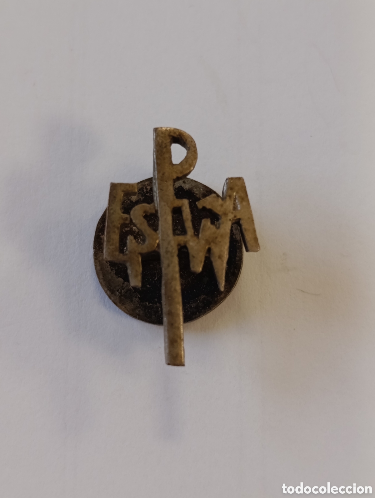 Pin's de collection: Distintivo Ojal Feria Internacional de Nueva York 1964-1965