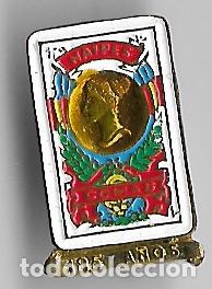 Pins de colecci&oacute;n: PIN NAIPES COMAS -185 ALOS - - Foto 1