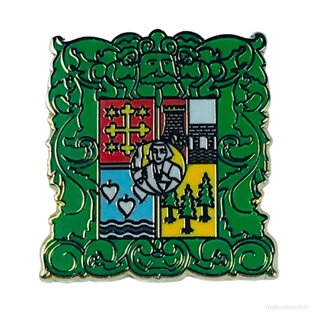 Pin's de collection: Pin - Escudo Basauri - Vizcaya - Espa&ntilde;a