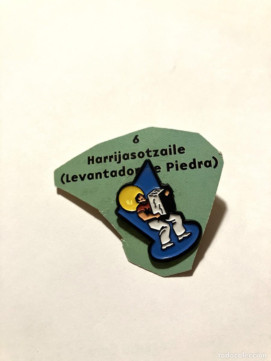 Pins de colecci&oacute;n: PIN LEVANTADOR DE PIEDRA - Foto 1